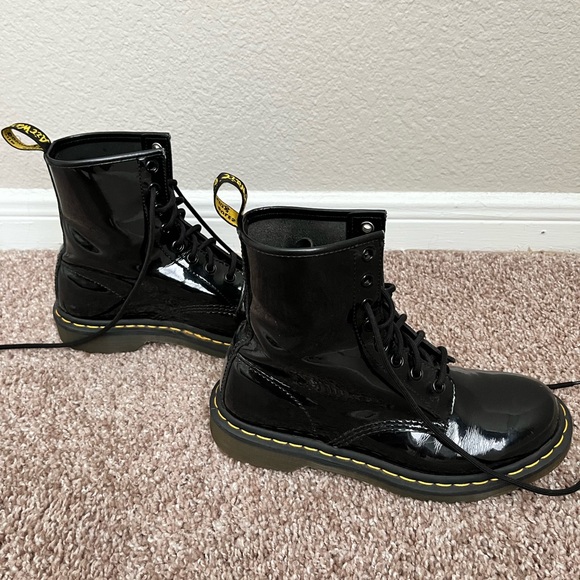 Black Patent Leather Dr. Martens - Picture 1 of 1